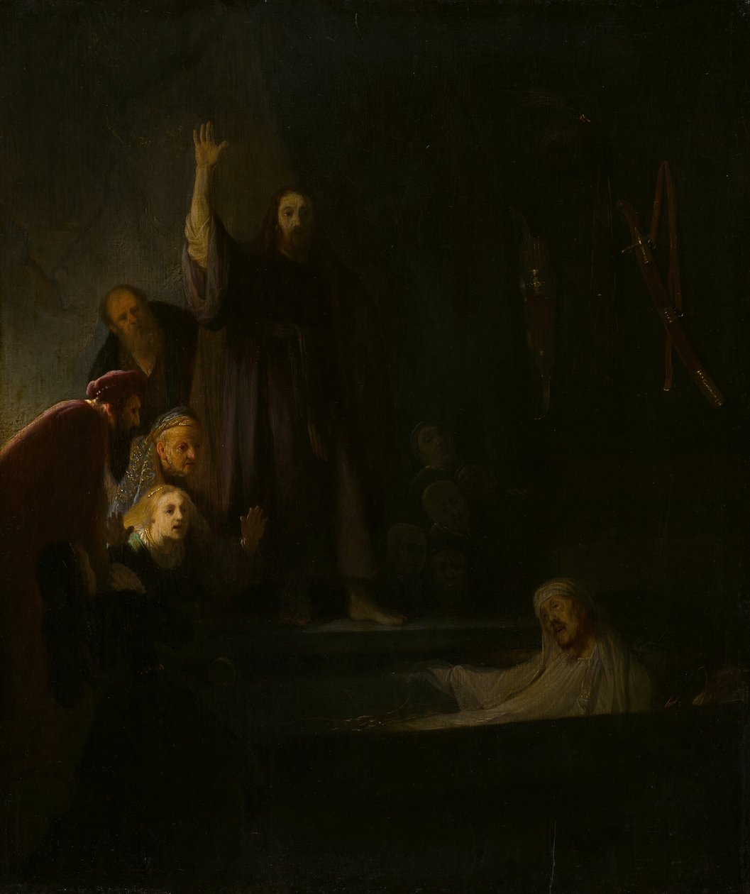 Lázár feltámasztása alkotó: Follower of Rembrandt van Rijn