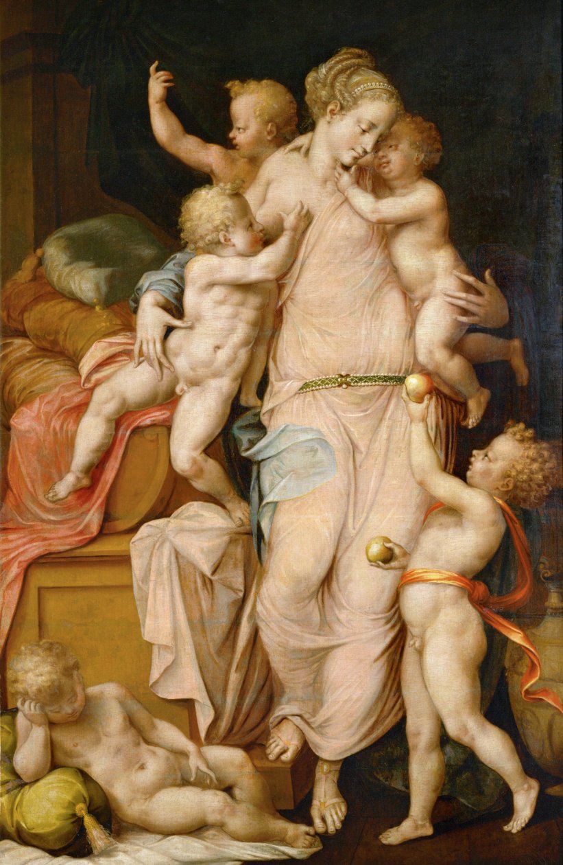 La charite - jótékonyság ... alkotó: Fontainebleau School