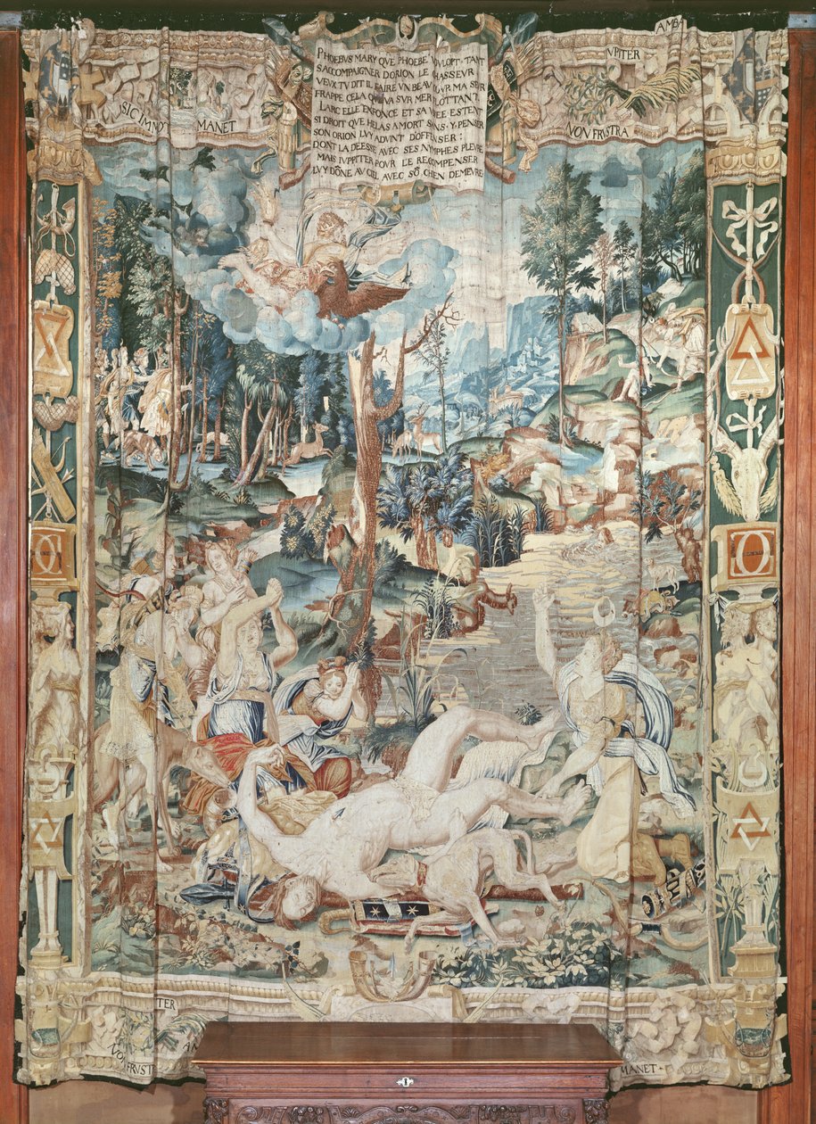 Orion halála, Diana történetéből alkotó: Fontainebleau School