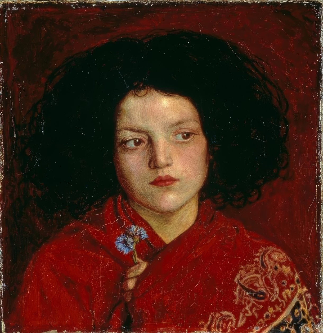 F.M. Brown, Az ír lány alkotó: Ford Madox Brown