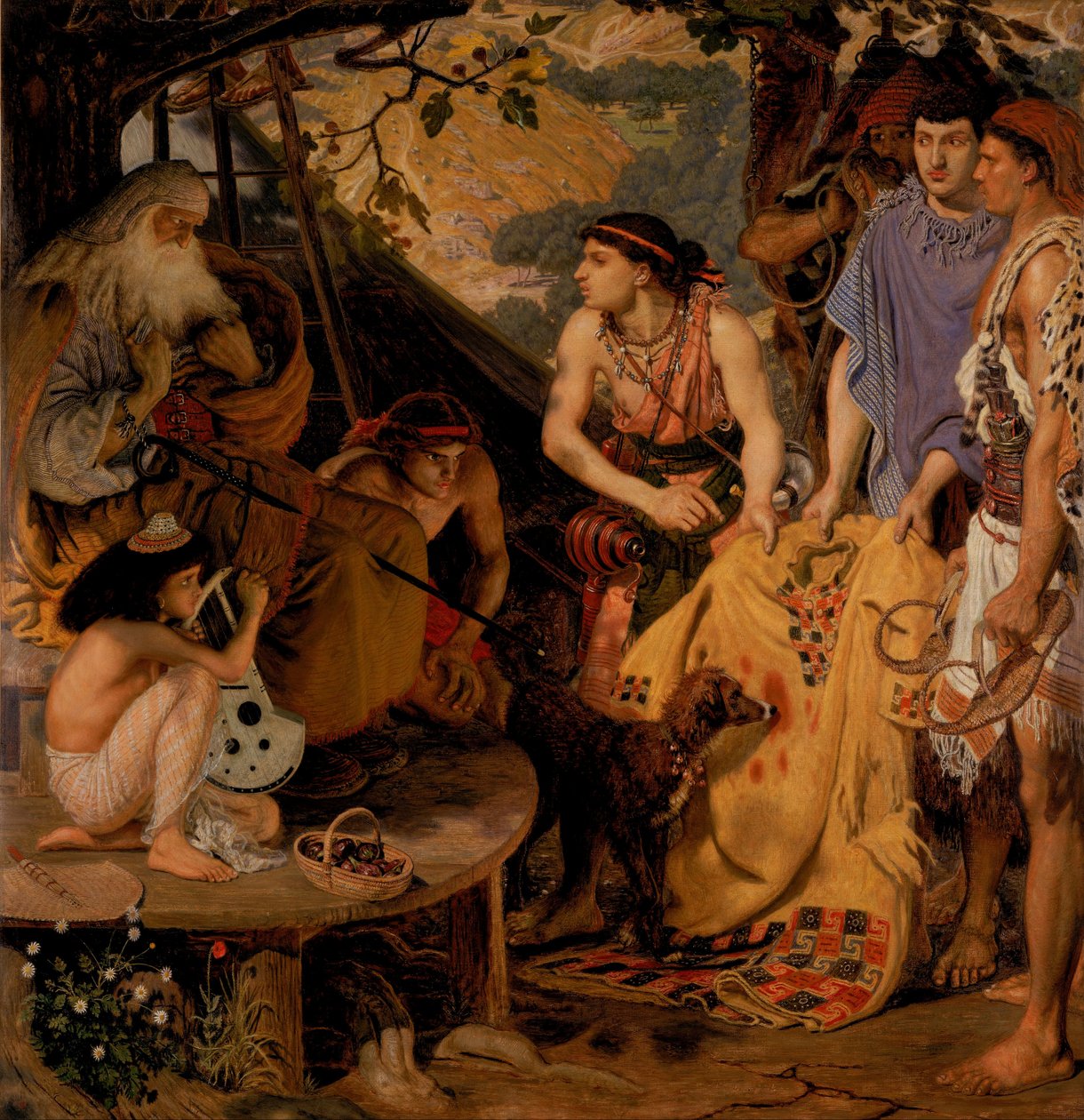 A sok színű kabát alkotó: Ford Madox Brown