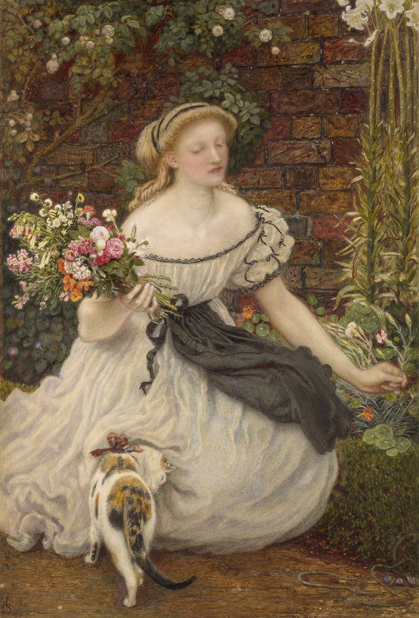 A Nosegay, 19. század alkotó: Ford Madox Brown