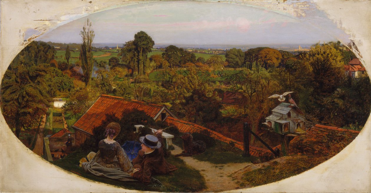 Angol őszi délután alkotó: Ford Madox Brown