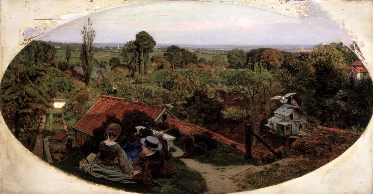 Angol őszi délután alkotó: Ford Madox Brown