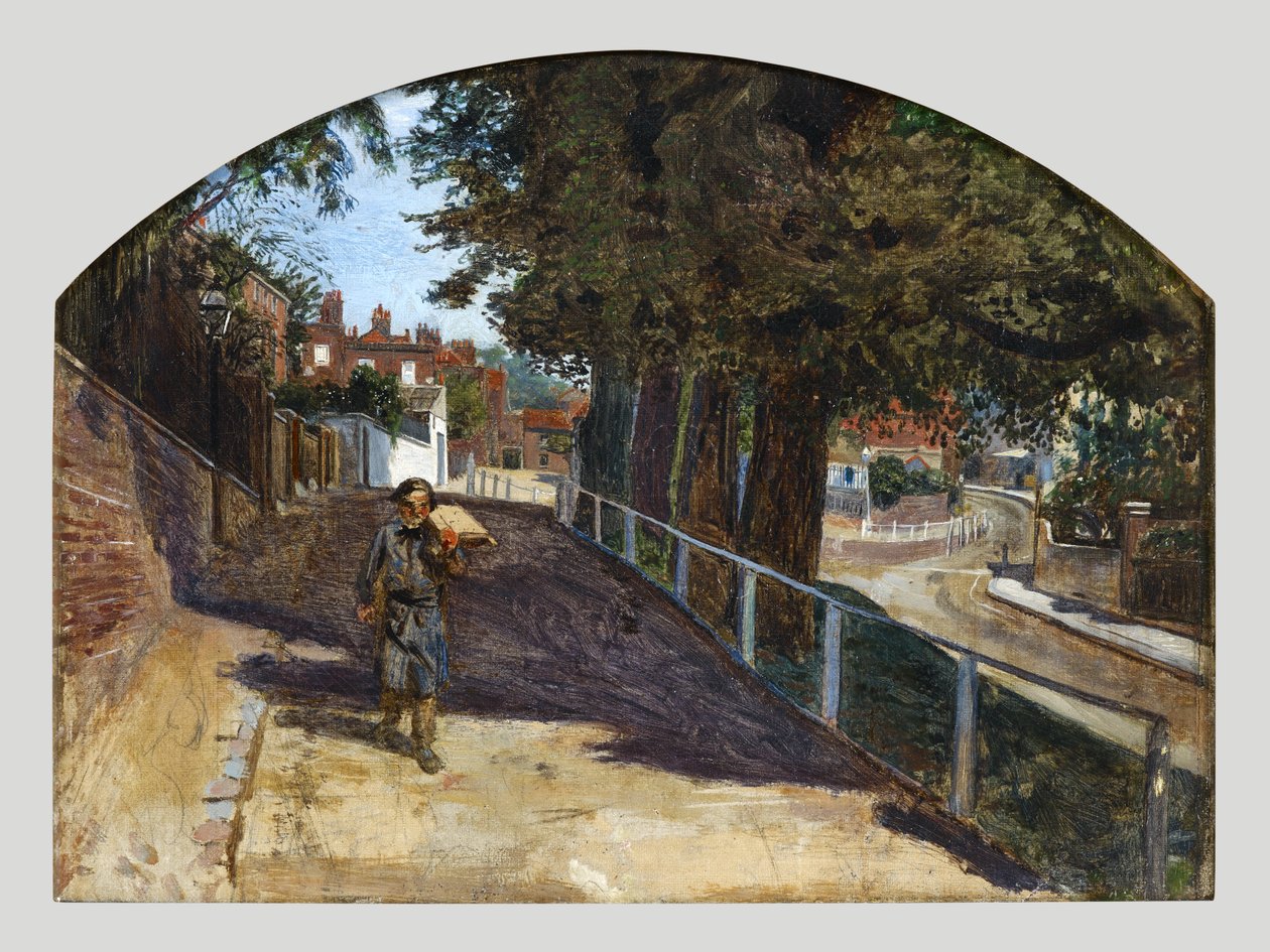 Heath Street, Hampstead alkotó: Ford Madox Brown