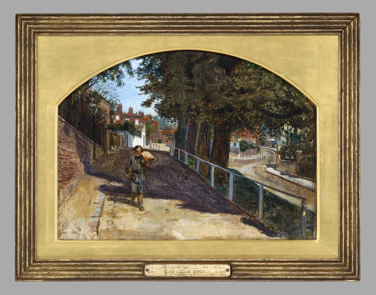 Heath Street, Hampstead alkotó: Ford Madox Brown
