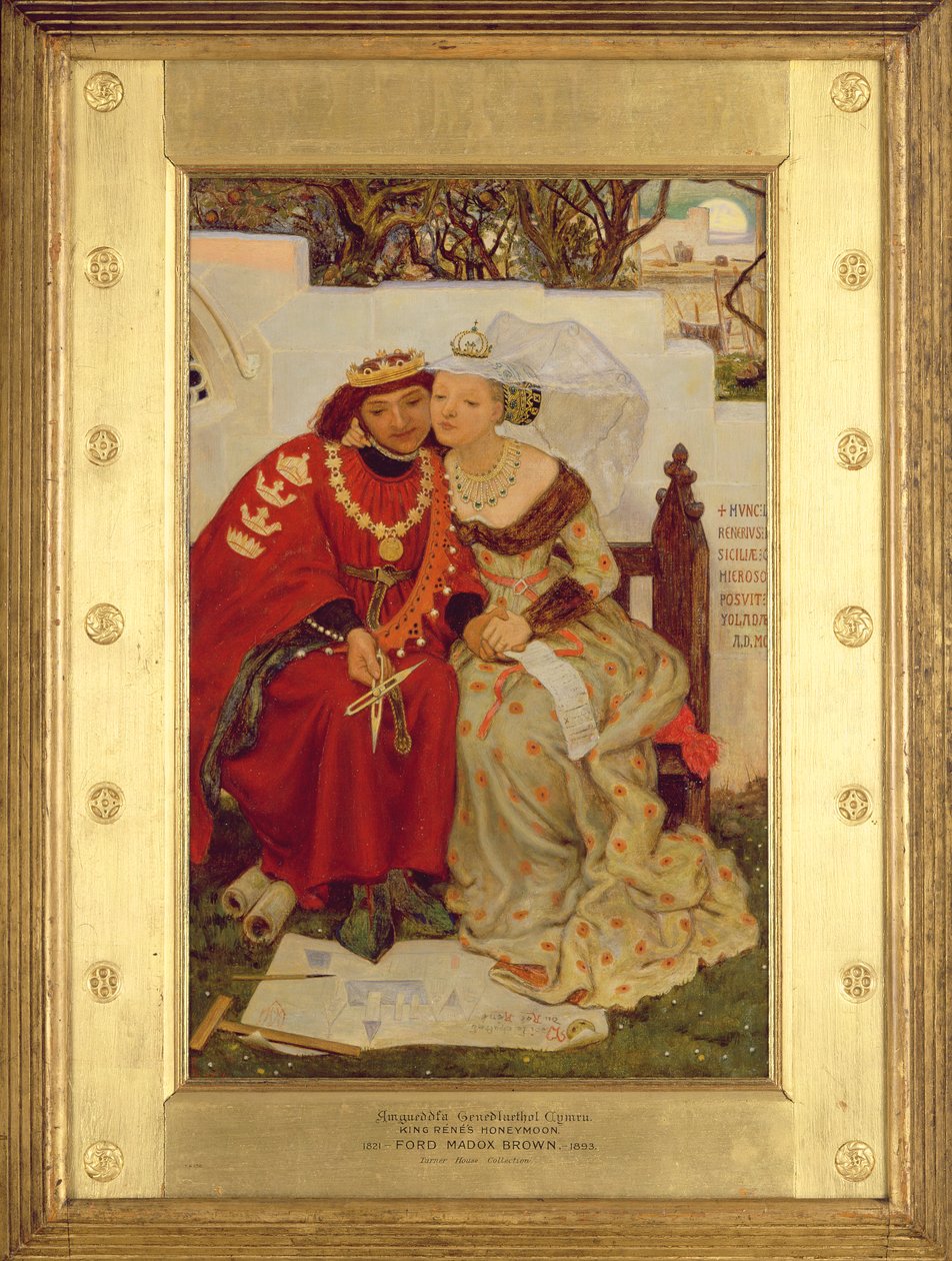 Rene király nászútja alkotó: Ford Madox Brown