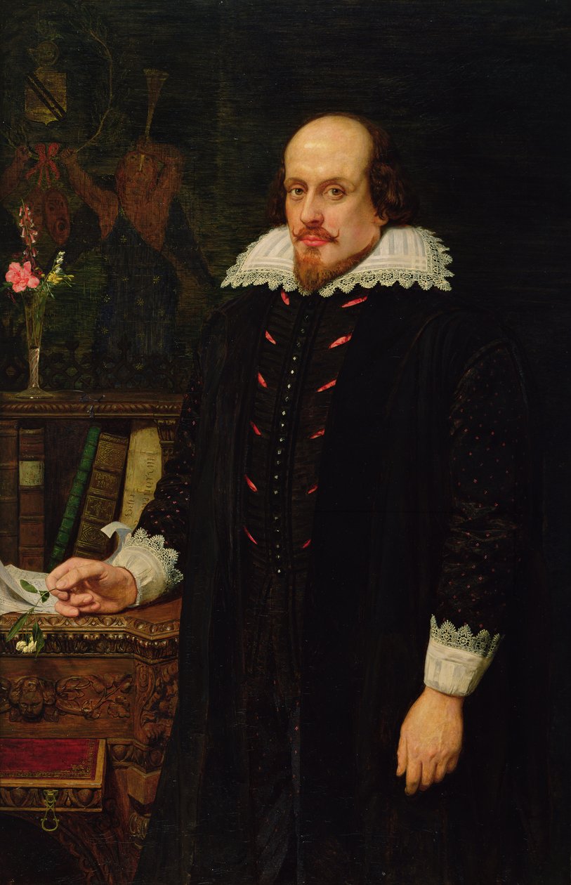 William Shakespeare (1564-1616) portréja, 1849 (olaj, vászon) alkotó: Ford Madox Brown