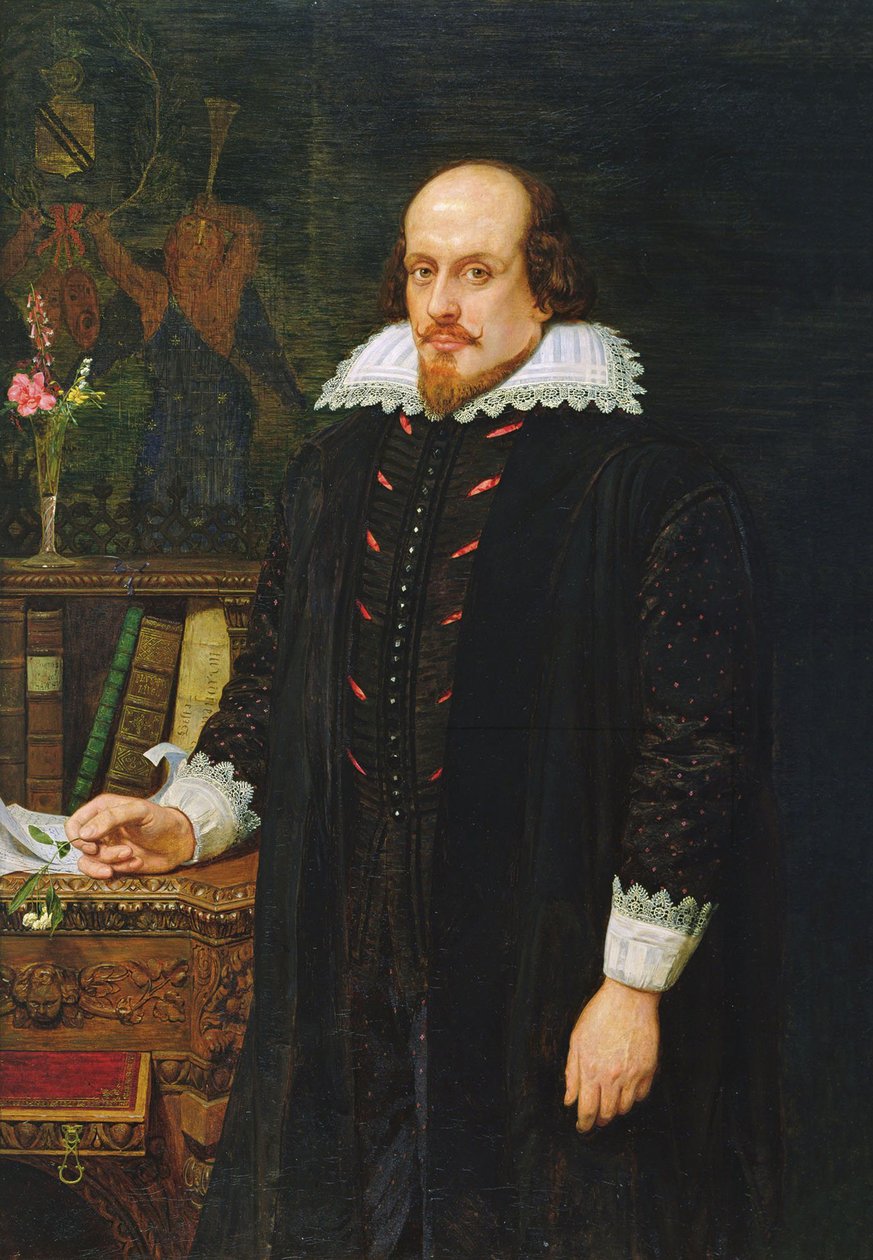 William Shakespeare portréja 1564-1616, 1849 alkotó: Ford Madox Brown