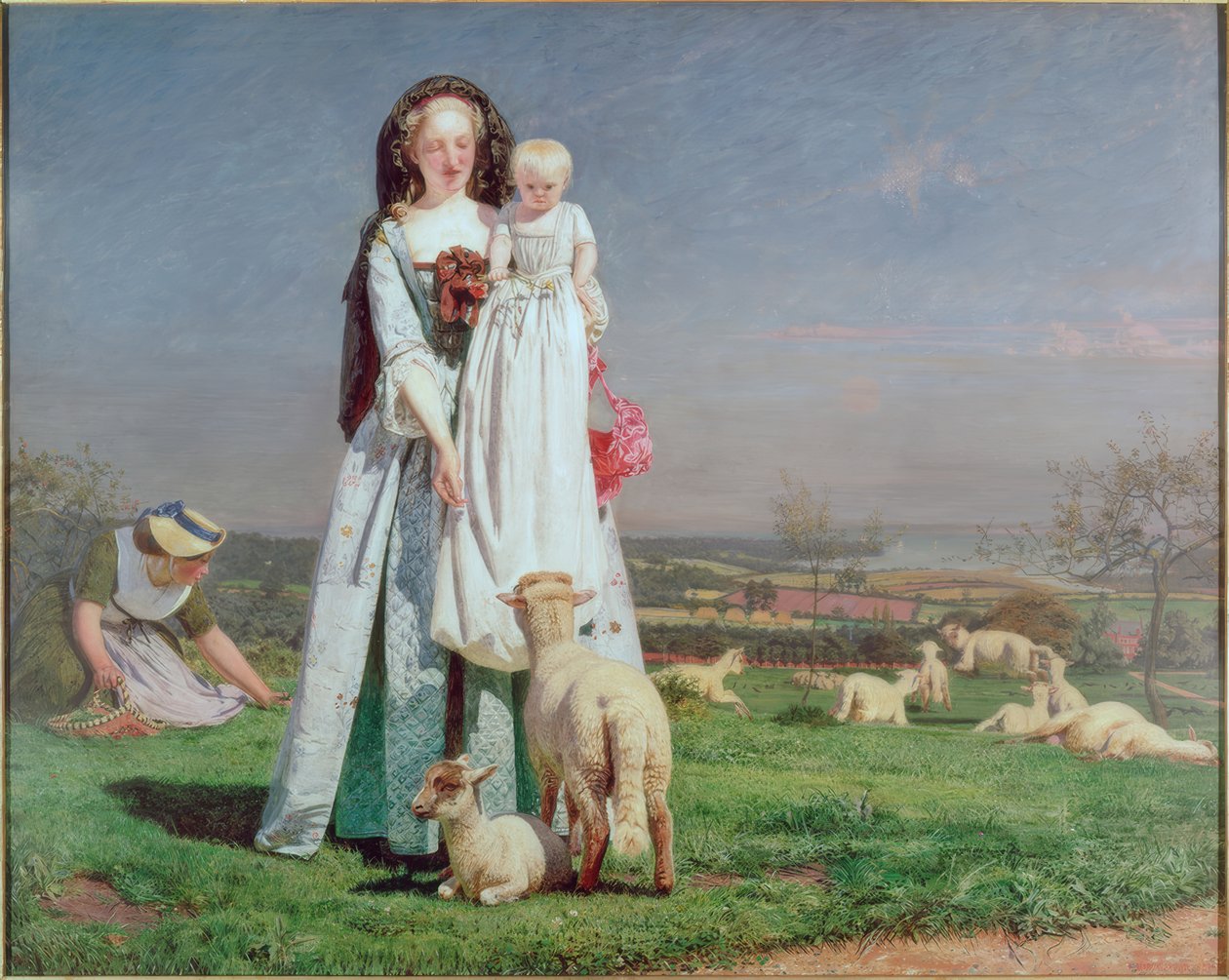 Szép Baa-bárányok alkotó: Ford Madox Brown