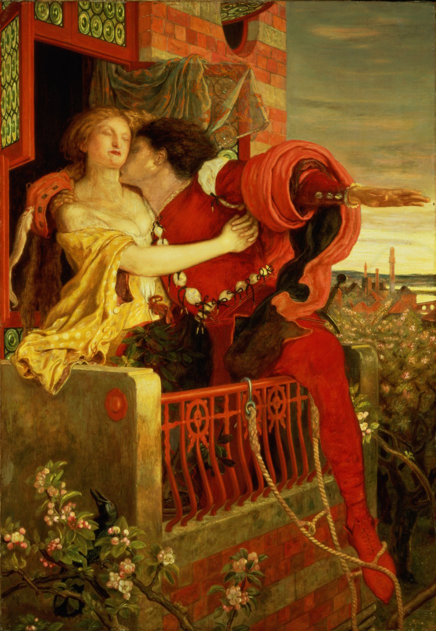 Rómeó és Júlia alkotó: Ford Madox Brown