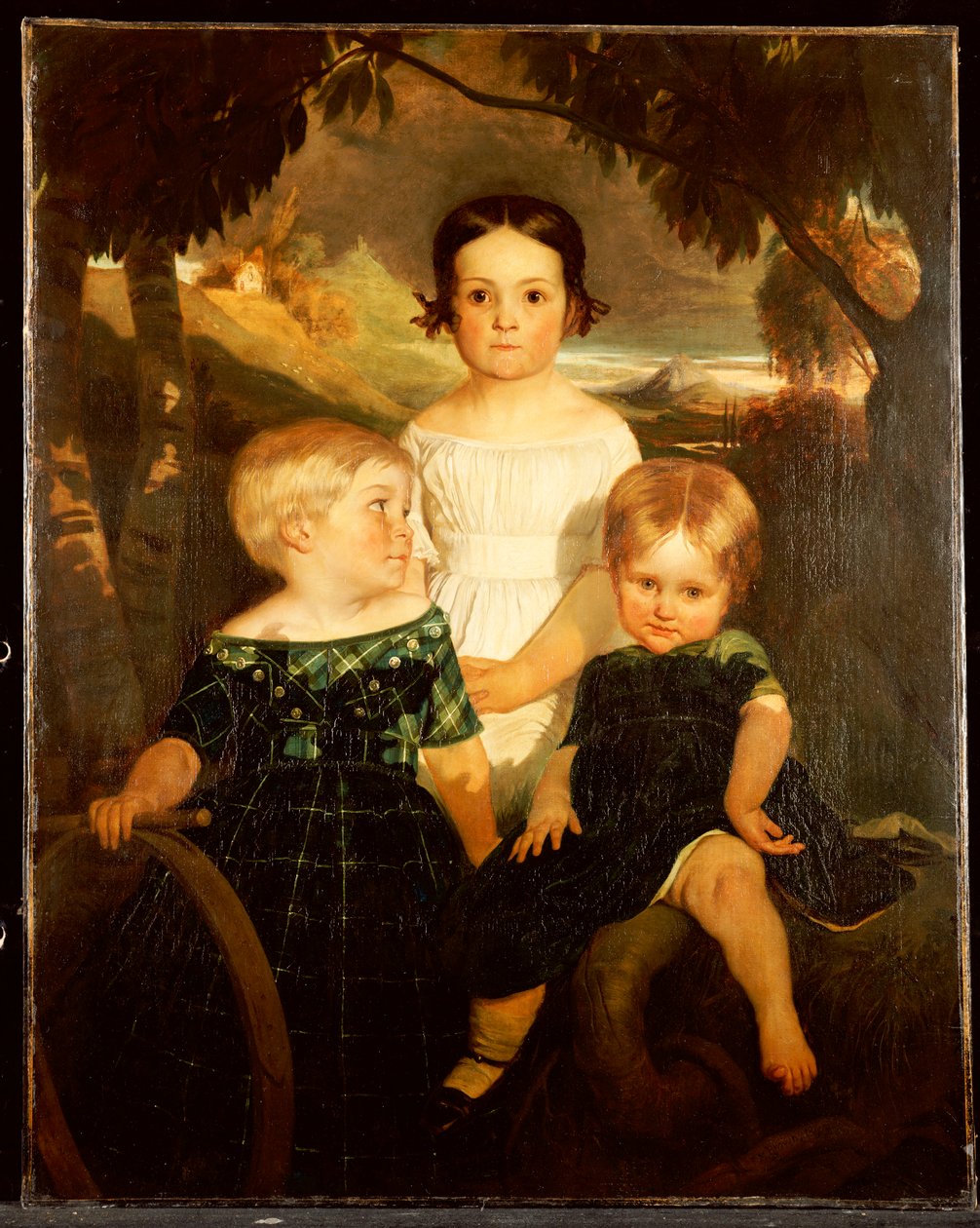 A Bromley-gyermekek, 1843 alkotó: Ford Madox Brown