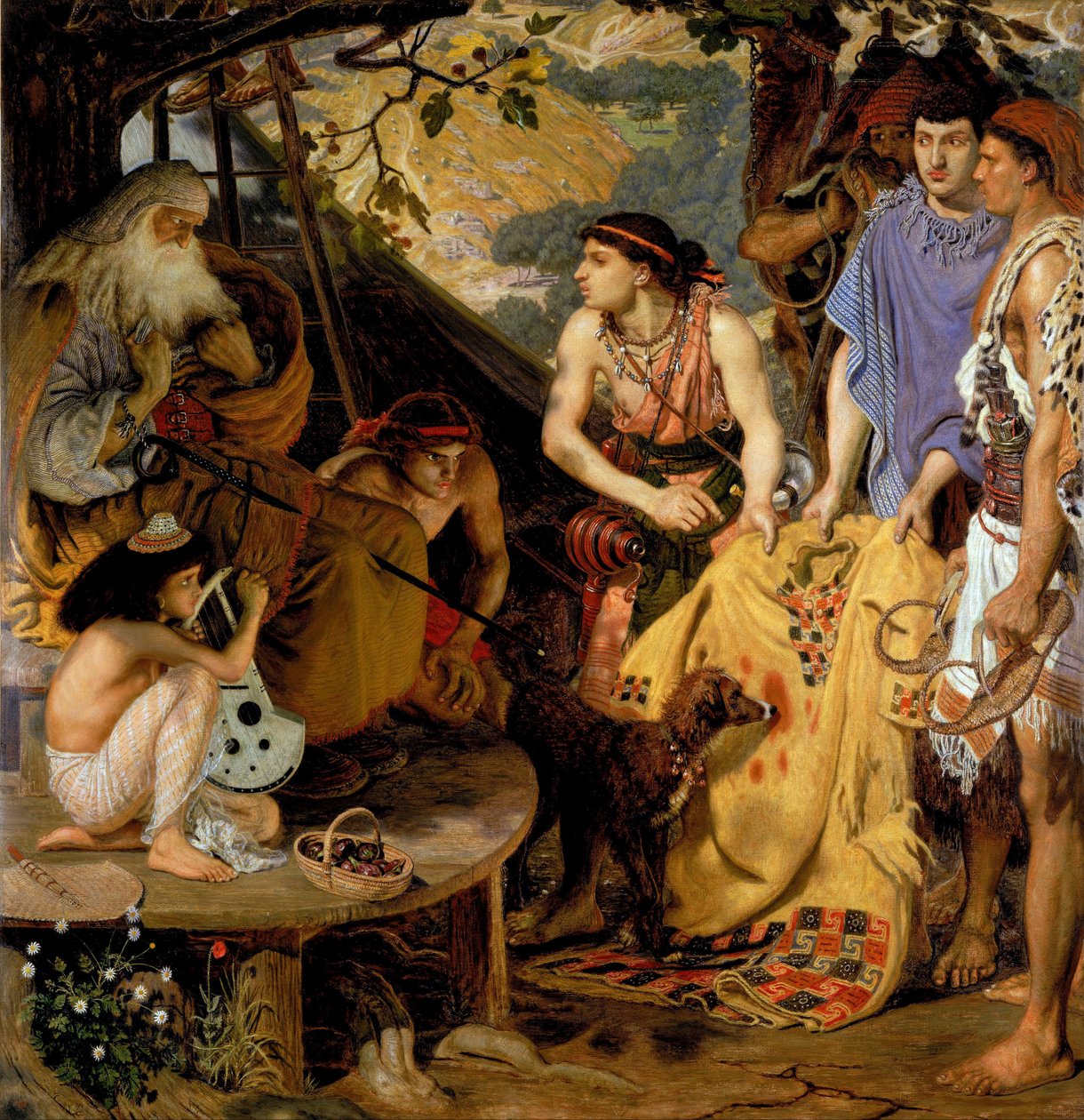 A sokszínű kabát alkotó: Ford Madox Brown