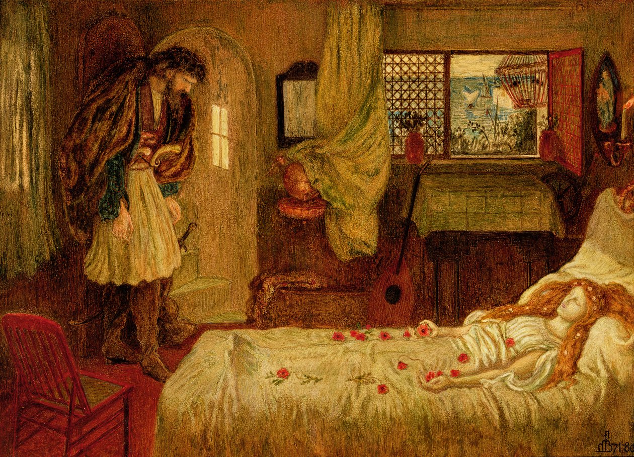 A Corsair visszatérése alkotó: Ford Madox Brown