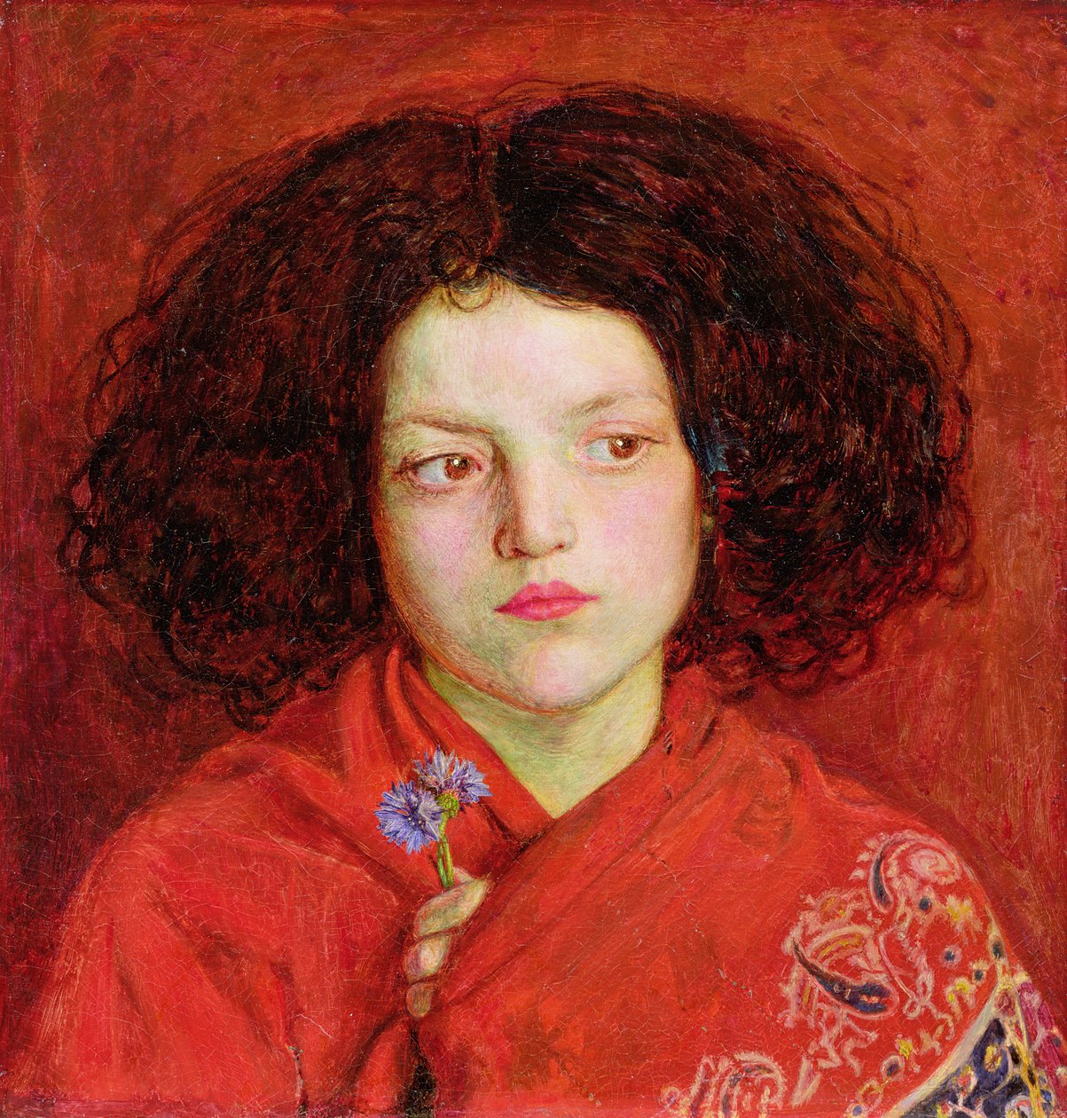 Az ír lány alkotó: Ford Madox Brown