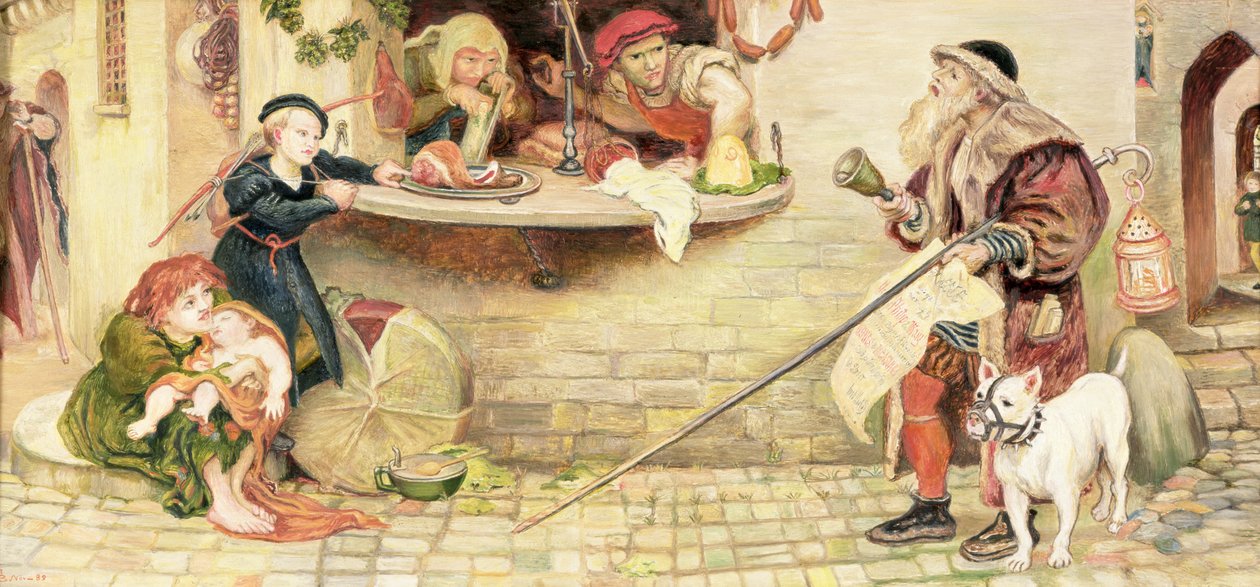 The Proclamation Regarding Weights and Measures alkotó: Ford Madox Brown