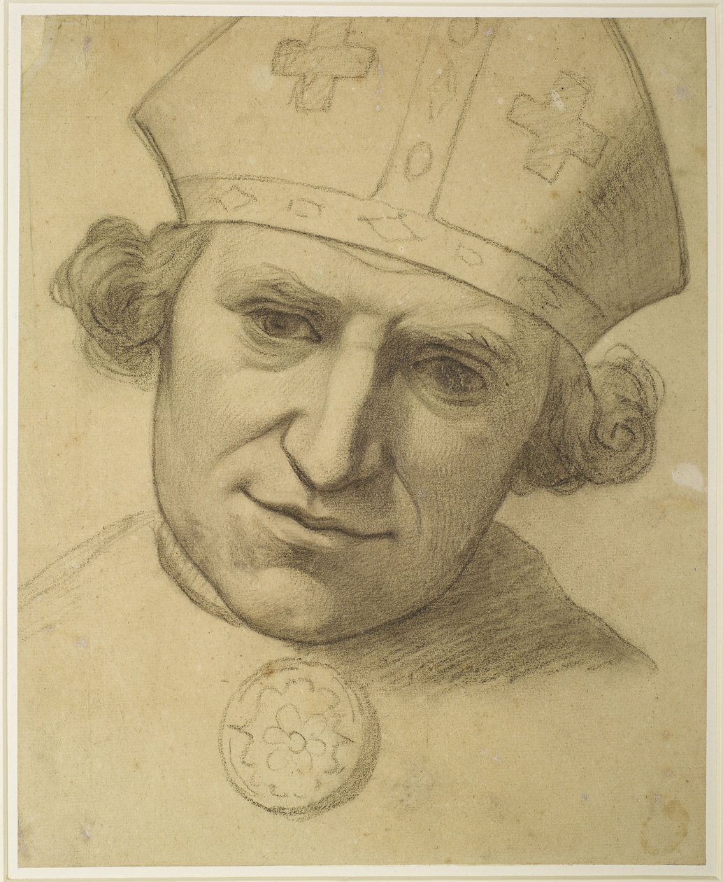 Az igazságosság szelleme - Tanulmány egy püspök fejéhez alkotó: Ford Madox Brown