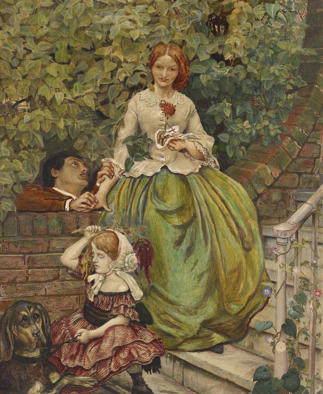 A kegyetlenség szakaszai, 1890 (akvarell és testfesték tollal és fekete tintával) alkotó: Ford Madox Brown