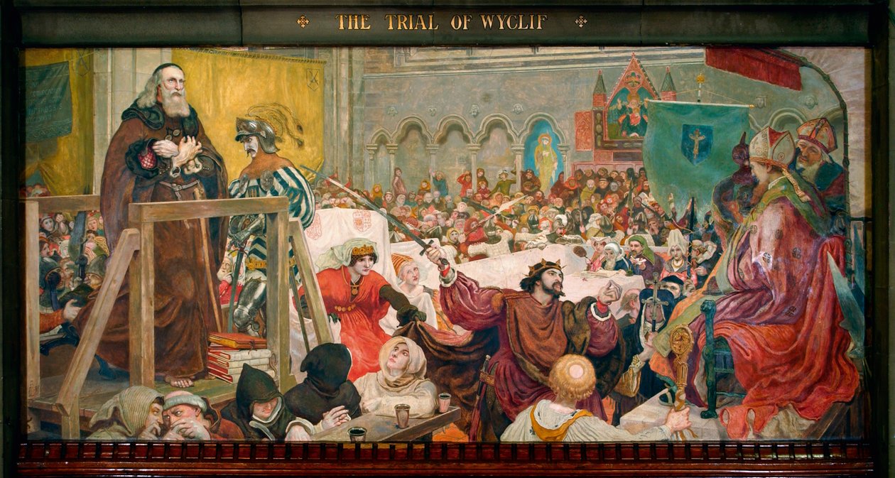 A Wyclif-per alkotó: Ford Madox Brown