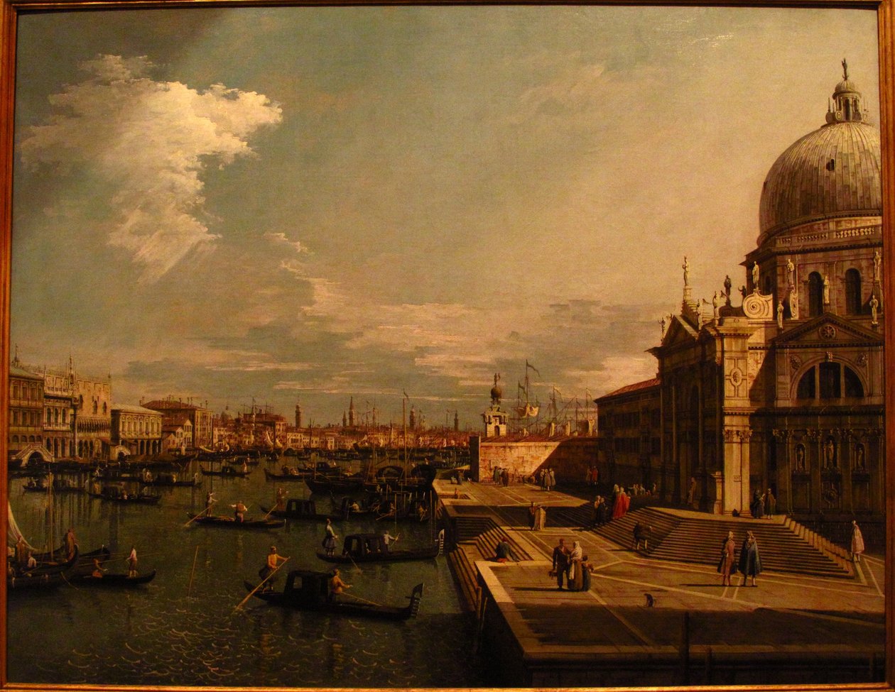A Grand Canal S. Maria della Salute -val alkotó: Formerly Canaletto