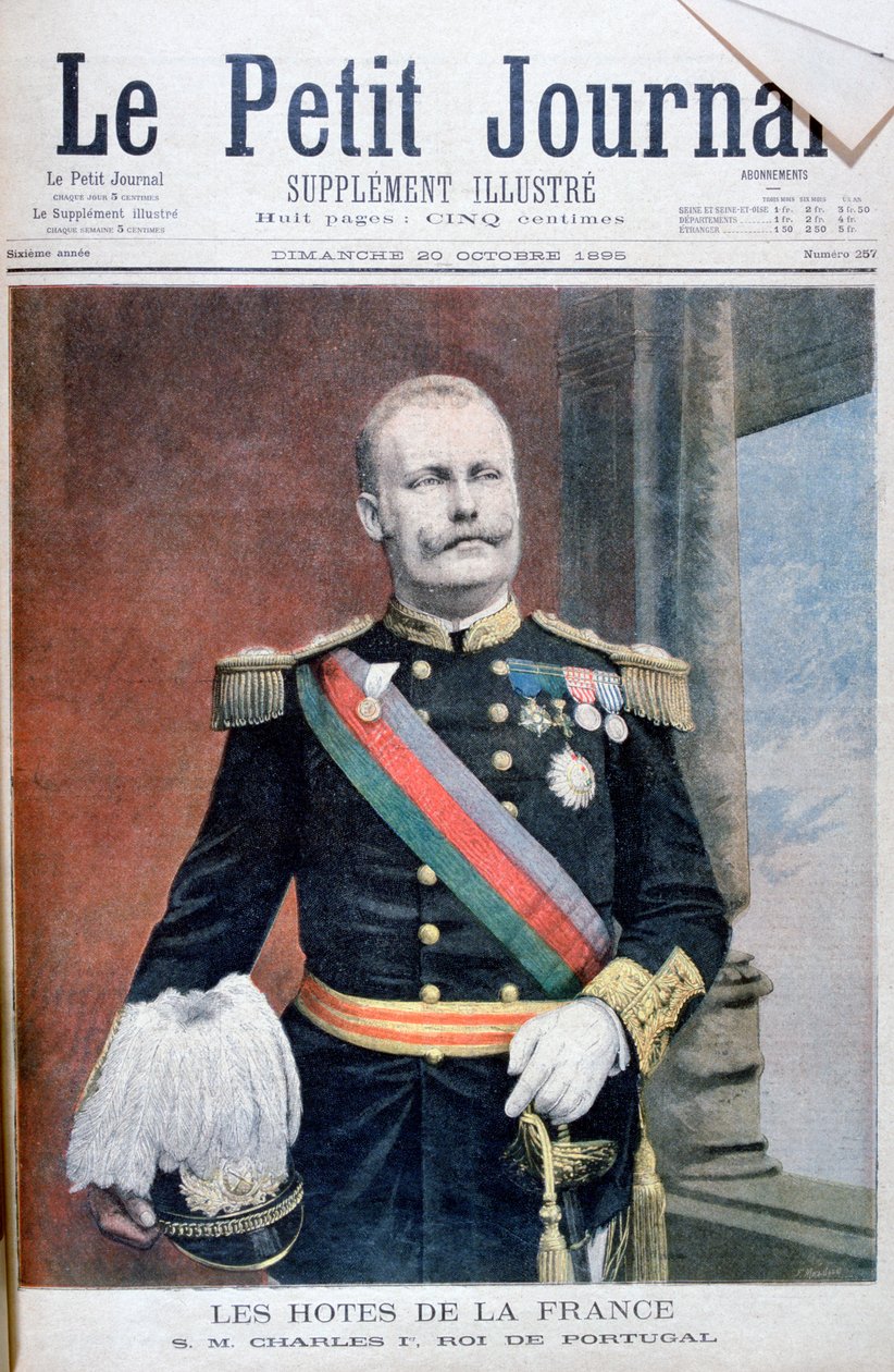 I. Károly, Portugália királya, 1895 alkotó: Fortuné Méaulle