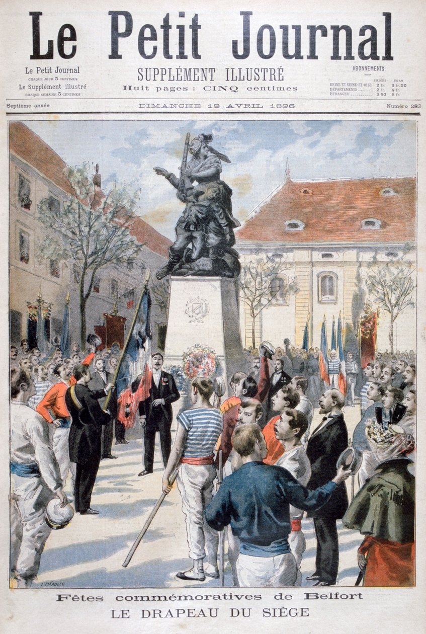 Megemlékezés Belfort ostromáról, 1896 alkotó: Fortuné Méaulle
