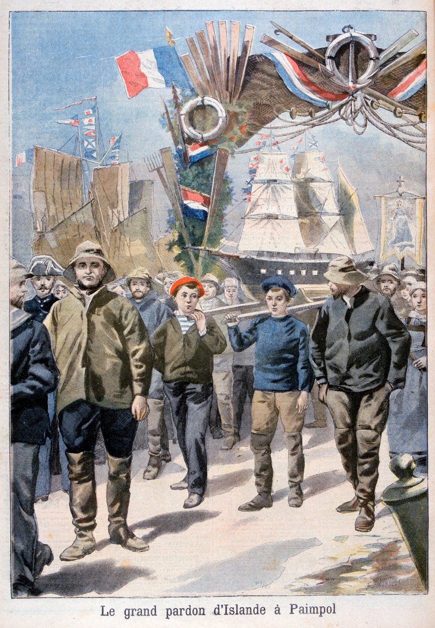 Fesztivál, Paimpol, Franciaország, 1898 alkotó: Fortuné Méaulle