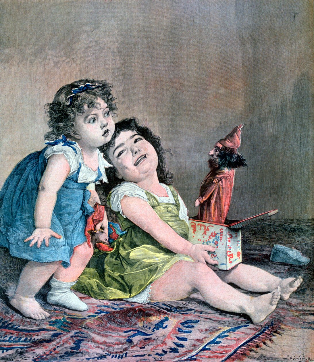 A meglepetés, 1891 alkotó: Fortuné Méaulle