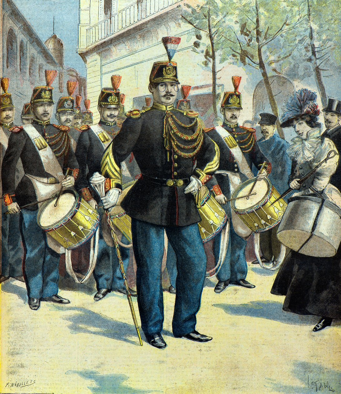  alkotó: Fortune Louis Meaulle