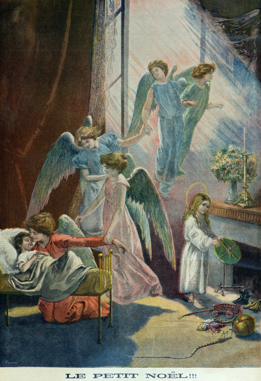 Le petit noel (metszet) alkotó: Fortune Louis Meaulle