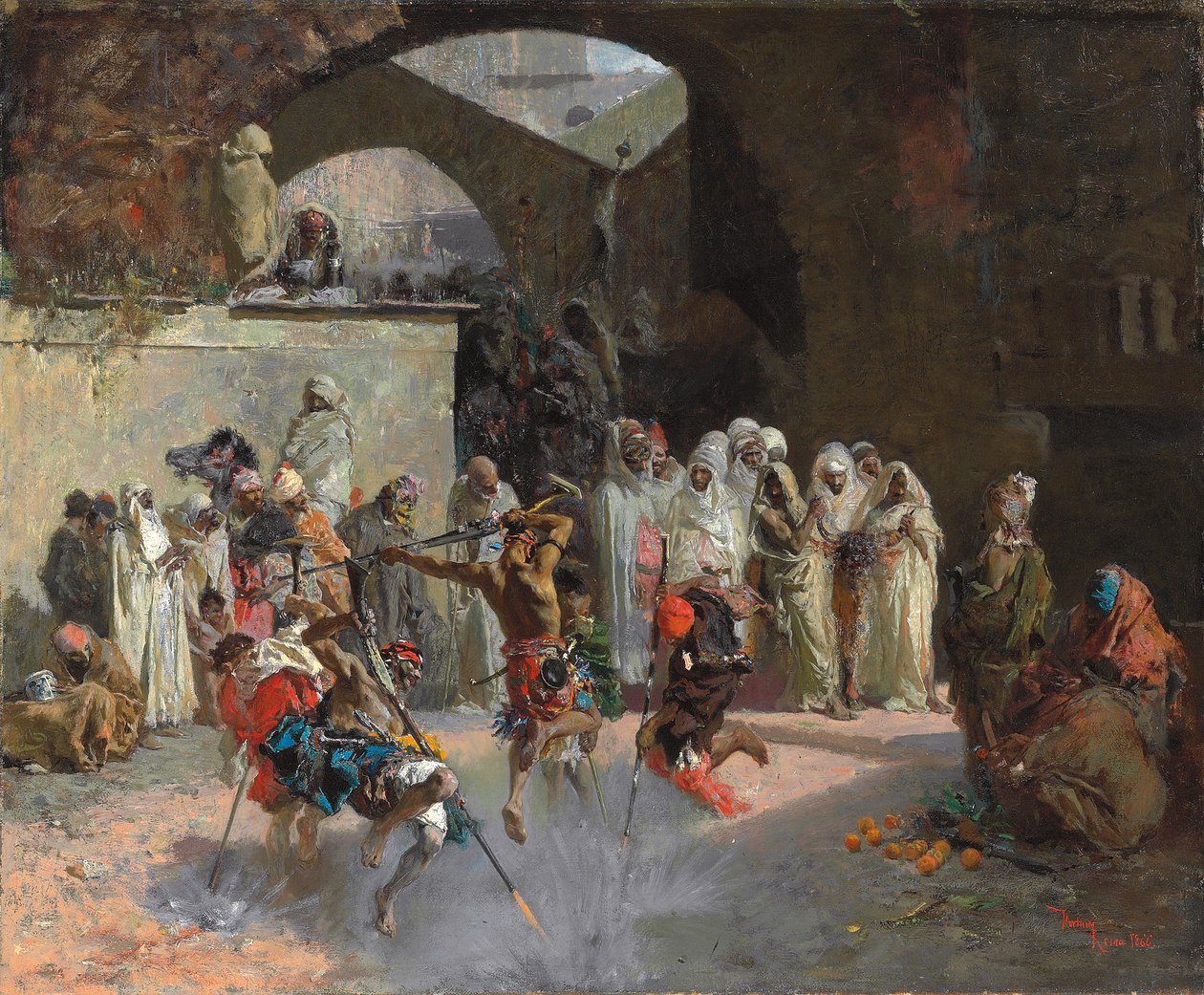Arab Fantázia, 1866 alkotó: Fortuny y Carbó