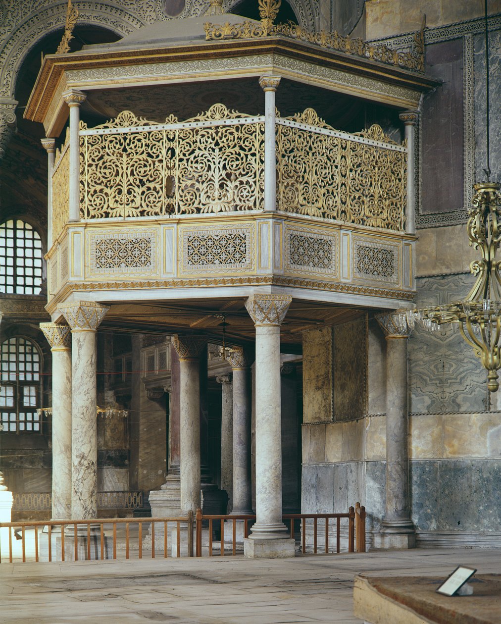 A szultáni páholy, 1847-49 alkotó: Fossati Brothers