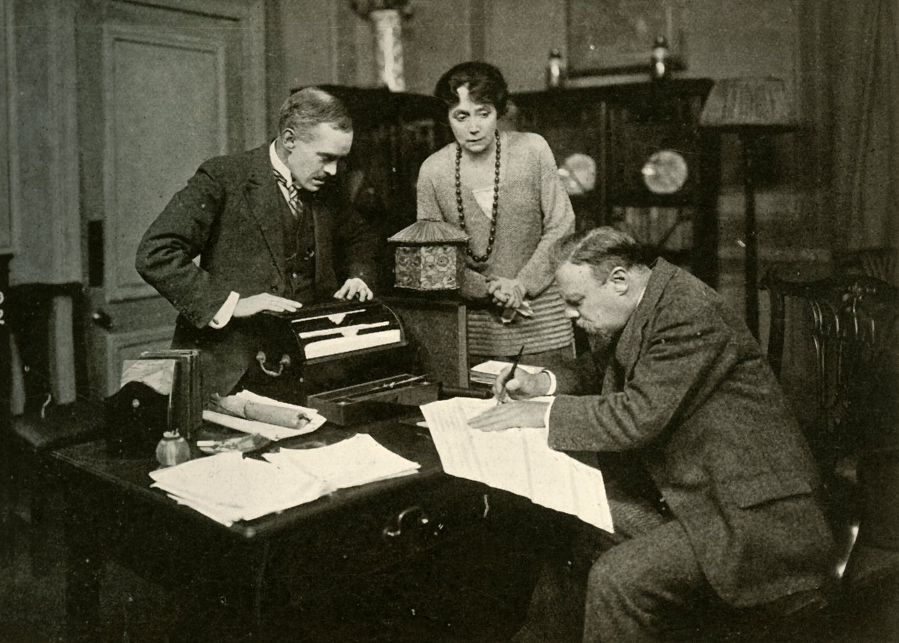 Hornblower megadja magát, 1920, 1928. alkotó: Foulsham and Banfield