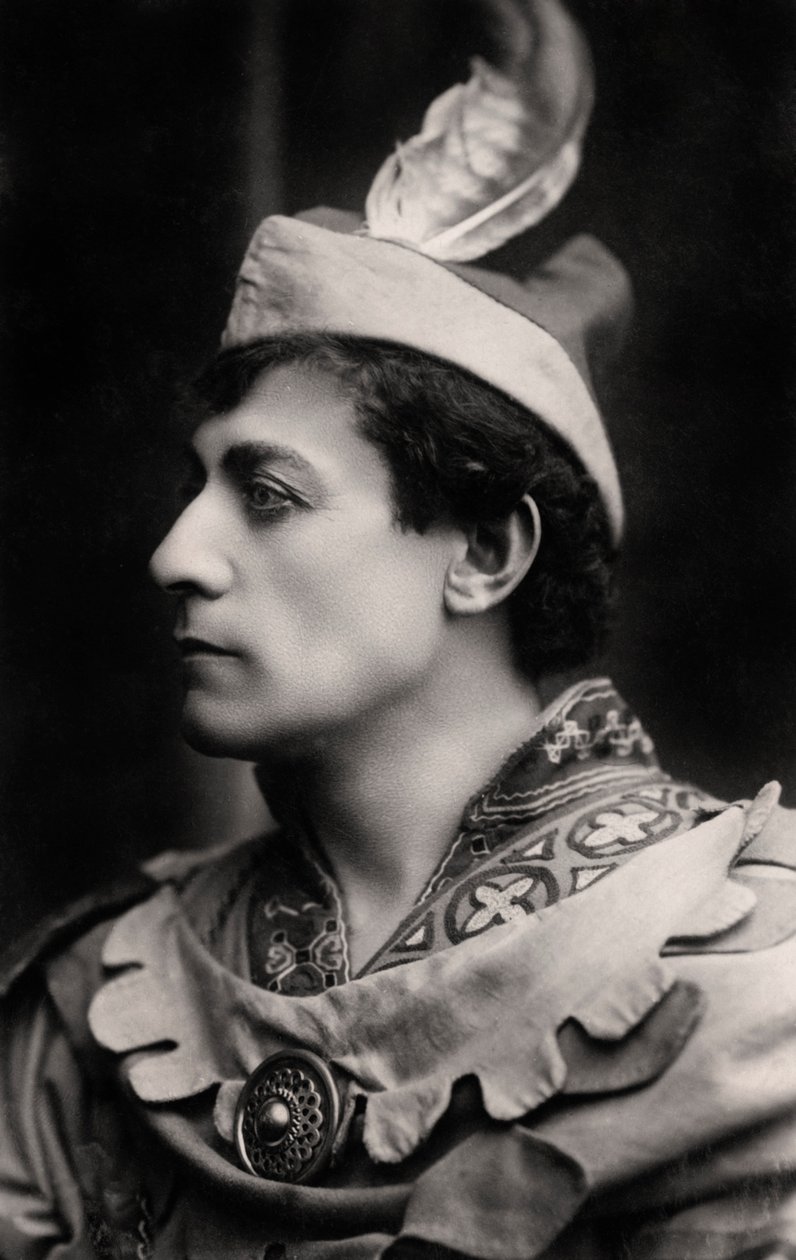 Lewis Waller 1860-1915, angol színész és színházigazgató, 1906. alkotó: Foulsham and Banfield