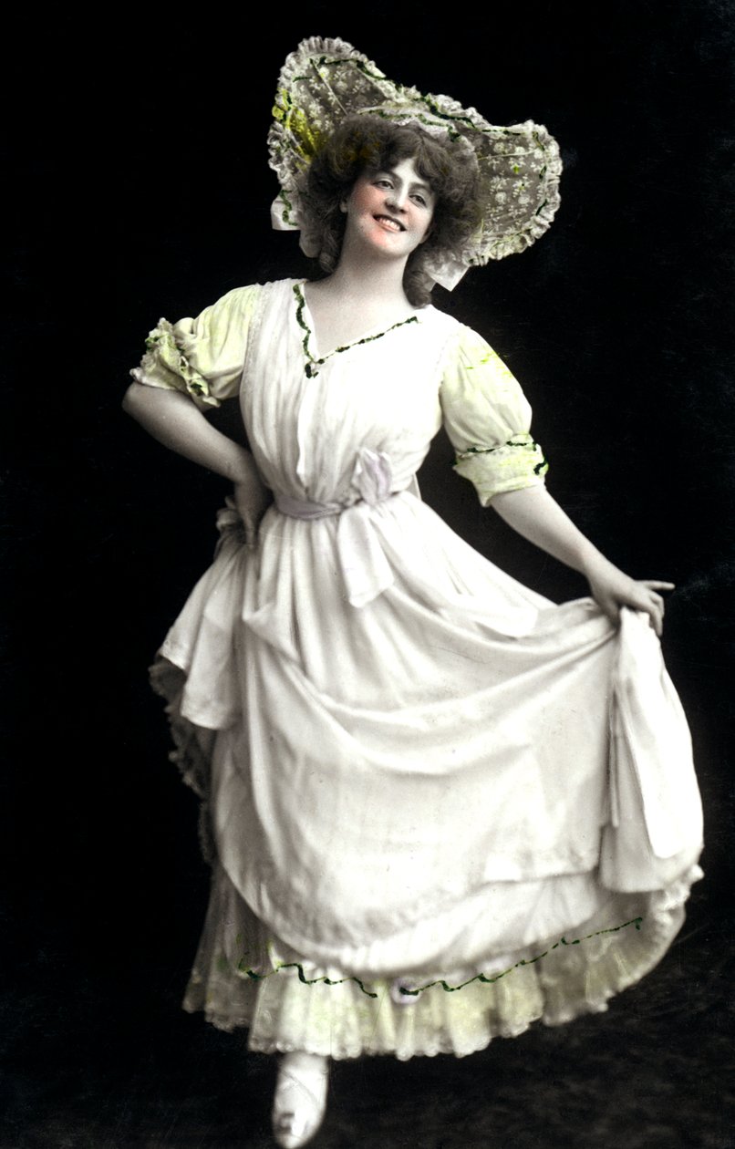 Marie Studholme 1875-1930, angol színésznő, a XX. század elején. alkotó: Foulsham and Banfield