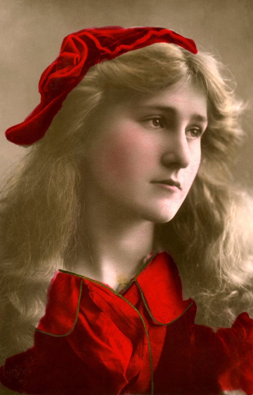 Phyllis Dare 1890-1975, angol színésznő, 1906. alkotó: Foulsham and Banfield