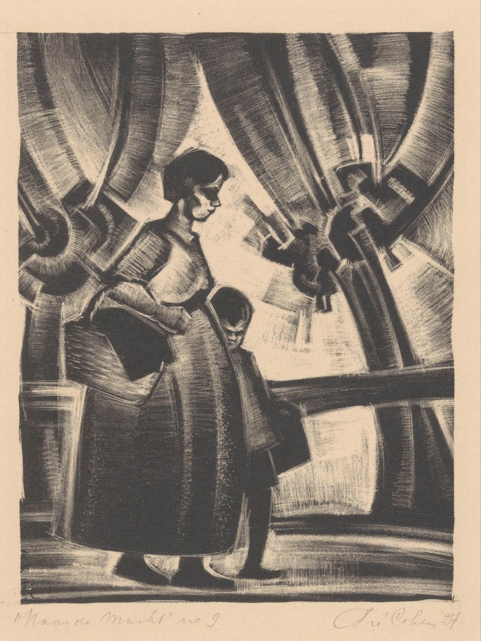Piacra (eredeti cím a tárgyon) alkotó: Fré Cohen (signed by artist)