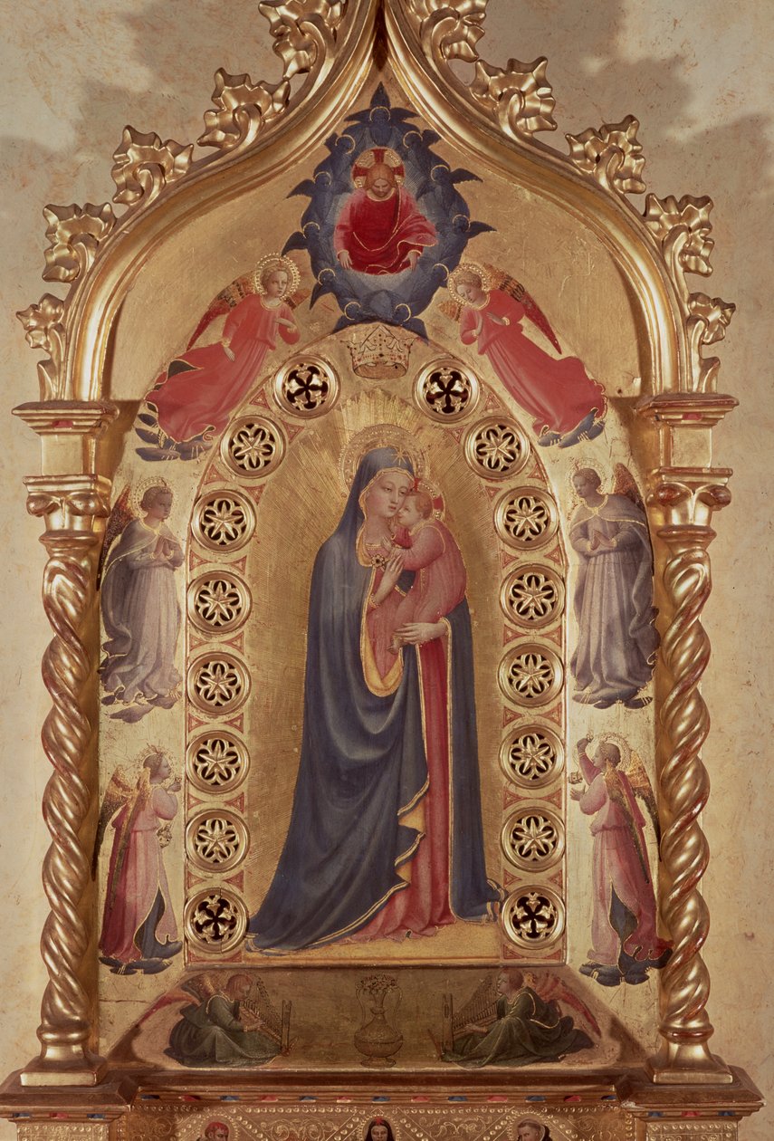 A Csillagok Madonnája (lásd még: 79357) alkotó: Fra Angelico