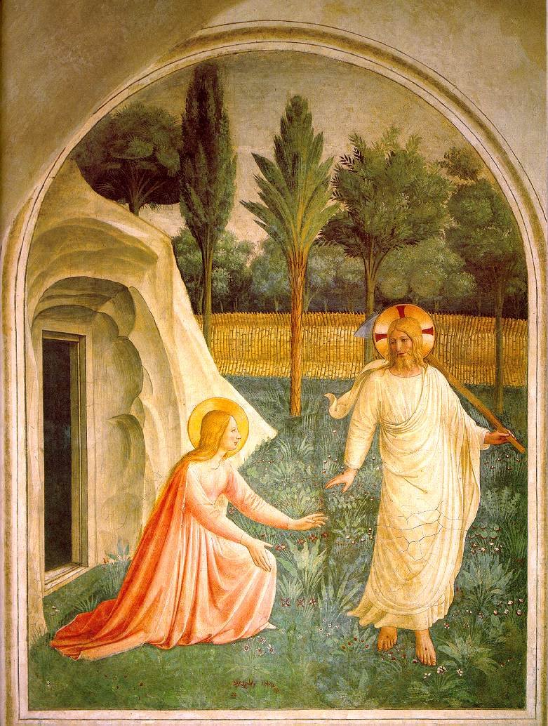 Noli me tangere, frissen Fra Angelico alkotó: Fra Angelico