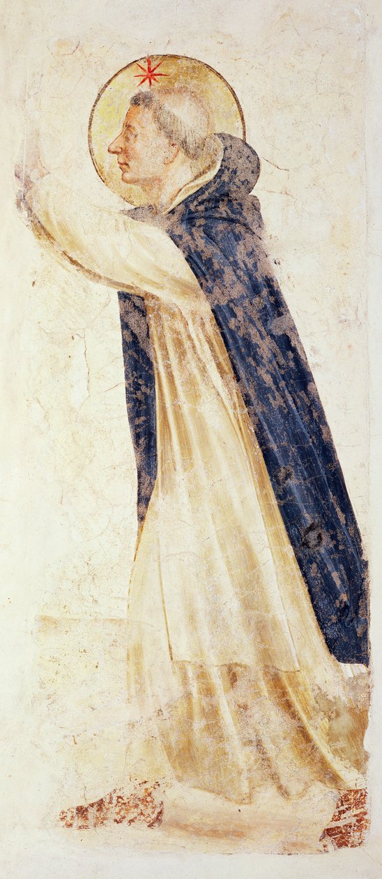 Szent Domonkos, 1430-as évek alkotó: Fra Angelico