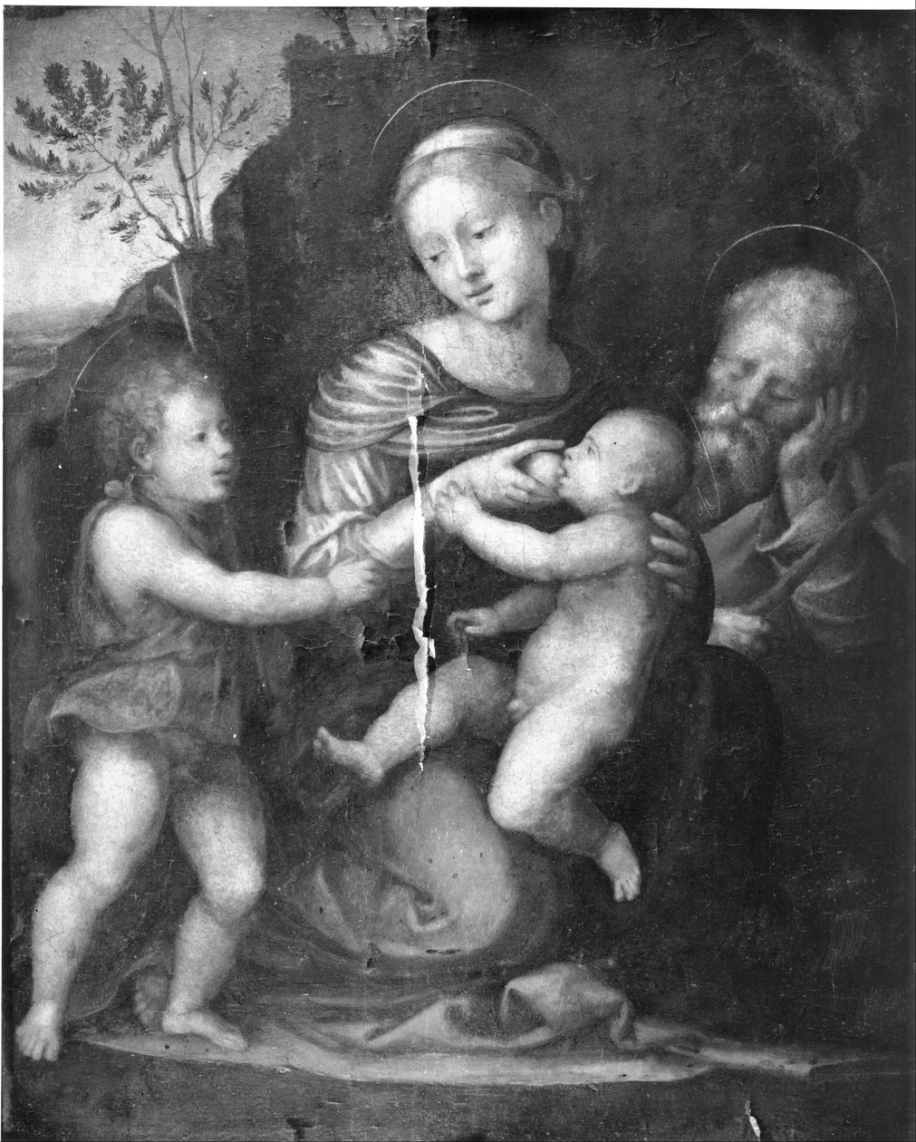 Szent Család Szent Jánossal alkotó: Fra Bartolomeo