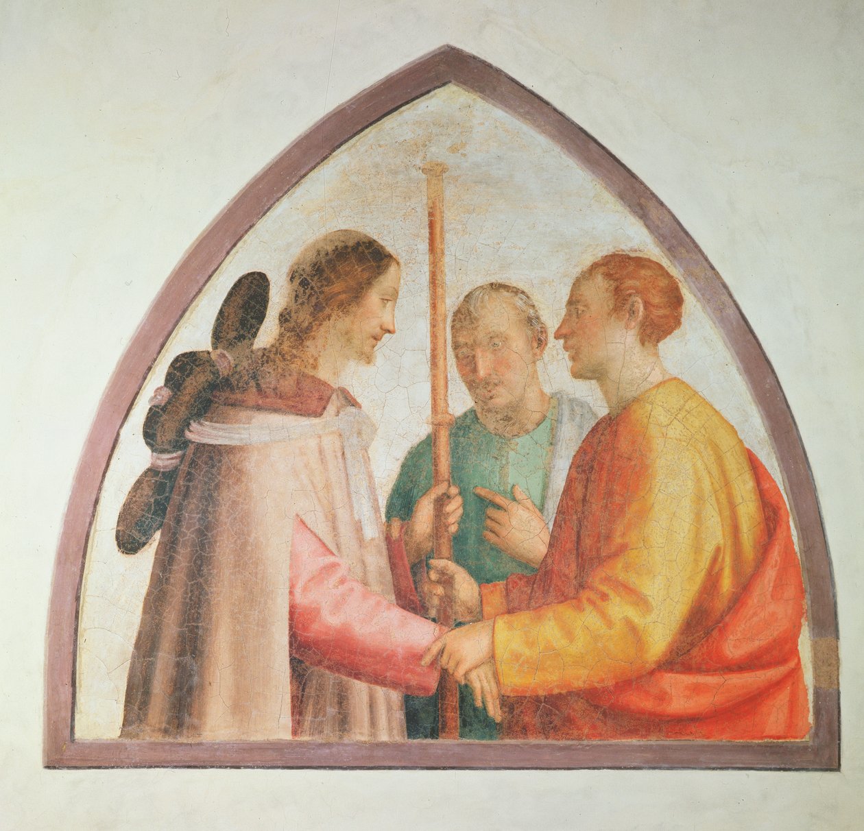 Krisztus megjelenése az emmauszi úton alkotó: Fra Bartolommeo