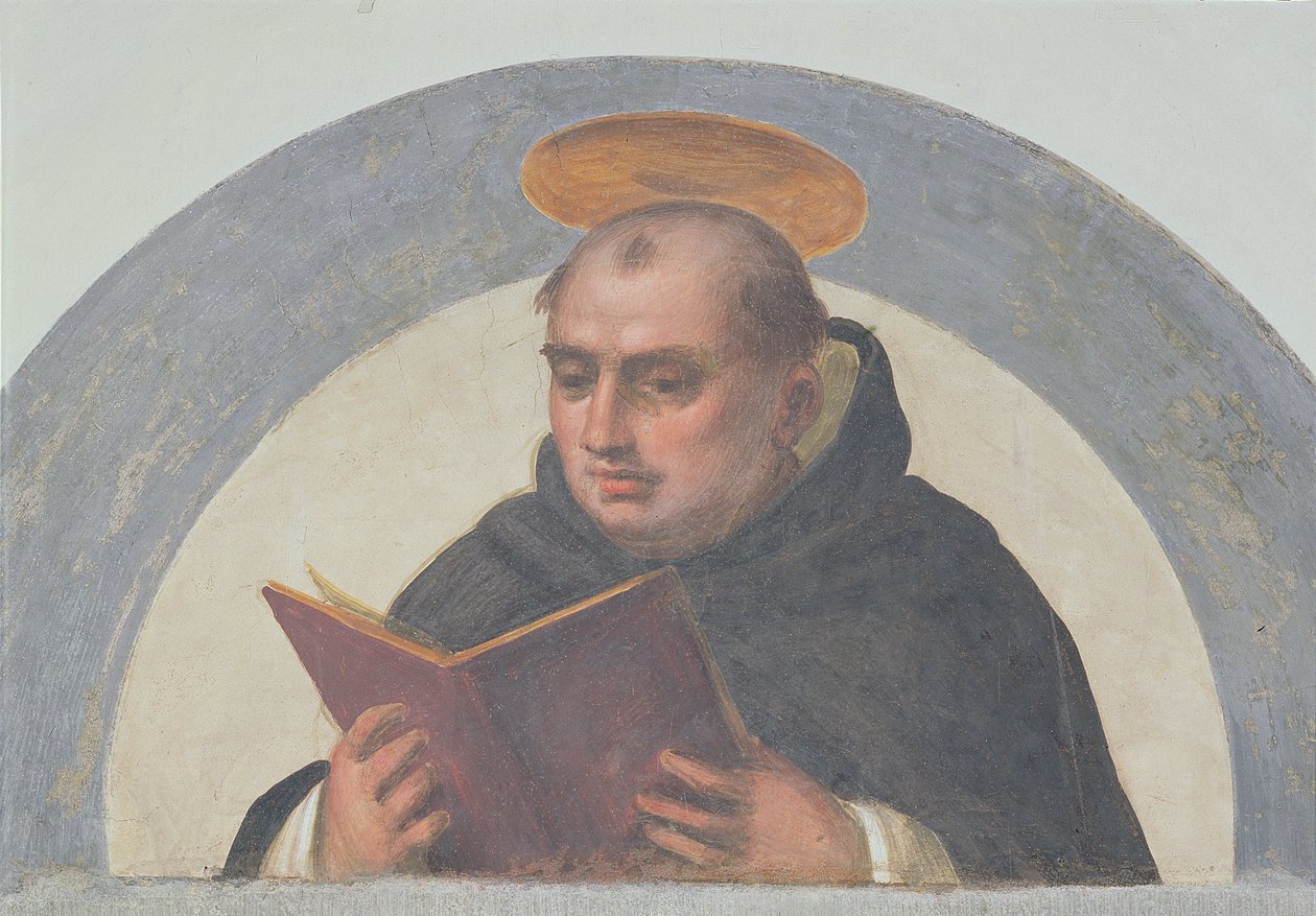 Aquinói Szent Tamás Olvasás, 1510-11 alkotó: Fra Bartolommeo