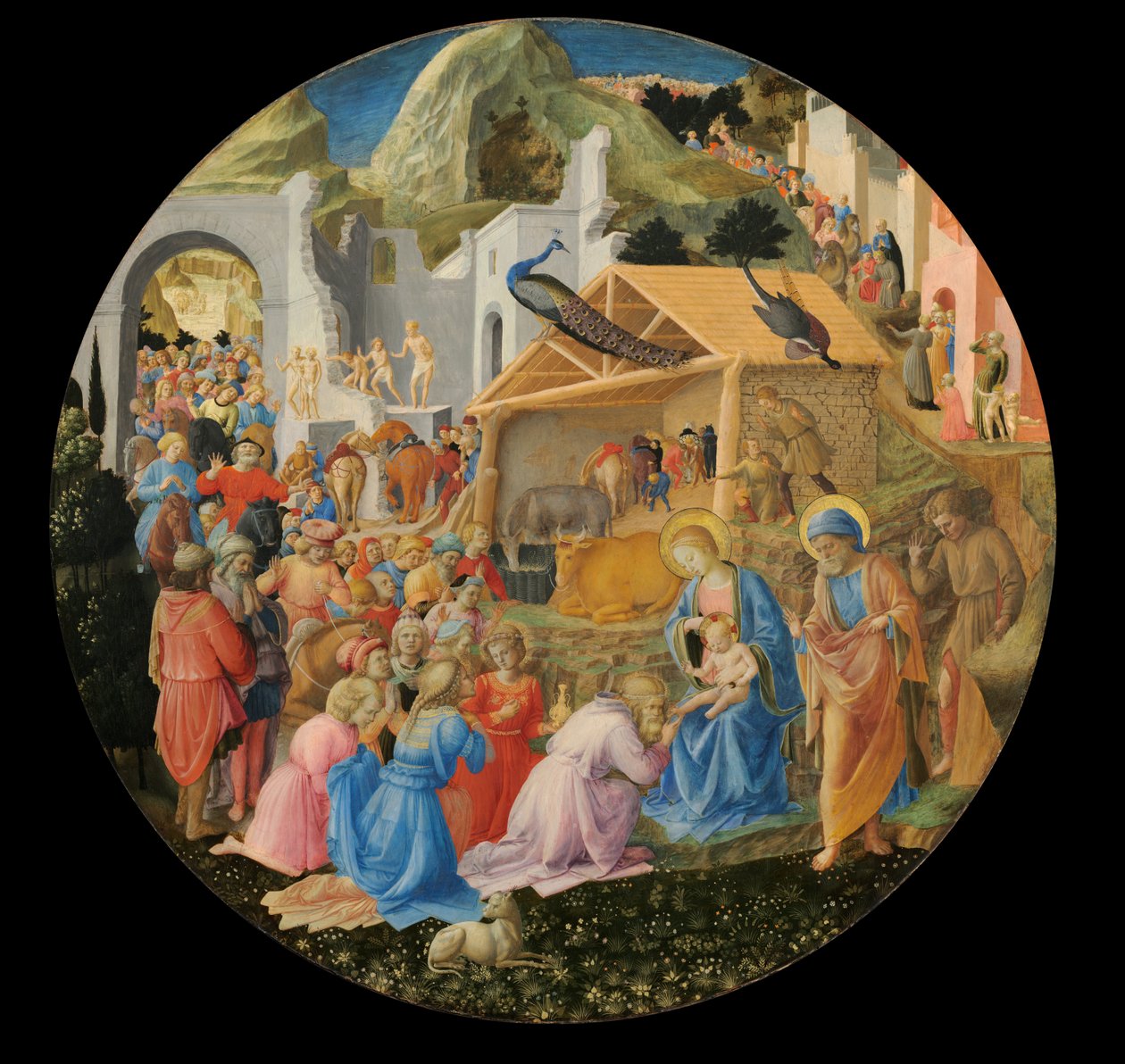 A mágusok imádása alkotó: Fra Filippo Lippi