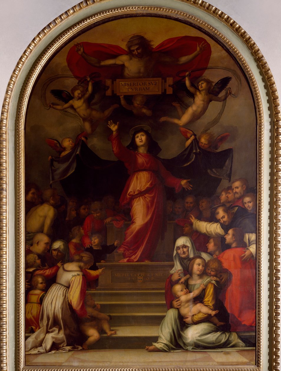 Irgalmas Szűzanya, Bartolomeo della Porta, Fra Bartolomeo néven alkotó: Fra (1472 1517) Bartolomeo