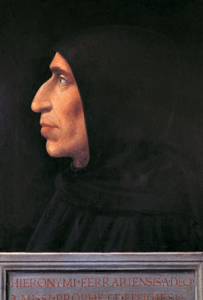 Girolamo Savonarola portréja (Ferrara) alkotó: Fra (1472 1517) Bartolomeo