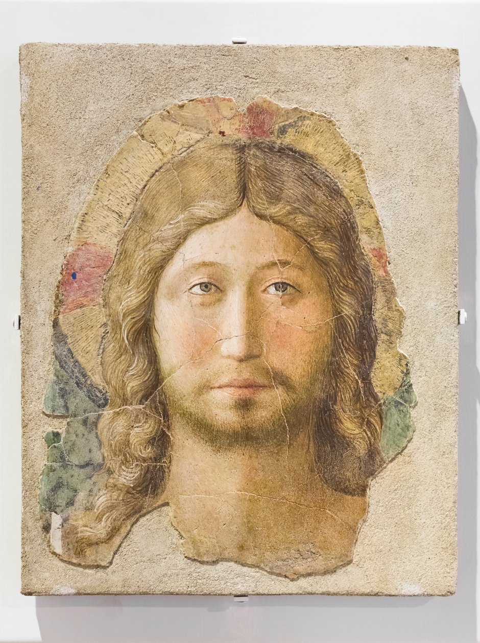 Krisztus feje, 15. század közepe (freskó) alkotó: Fra (c.1387 1455) Angelico