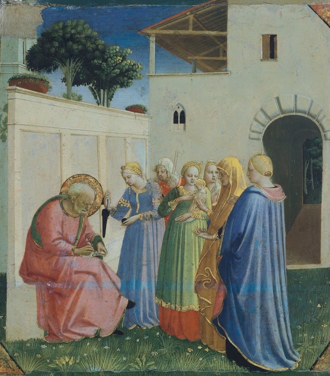 Keresztelő Szent János elnevezése, 1430 körül (tempera fán) alkotó: Fra (c.1387 1455) Angelico