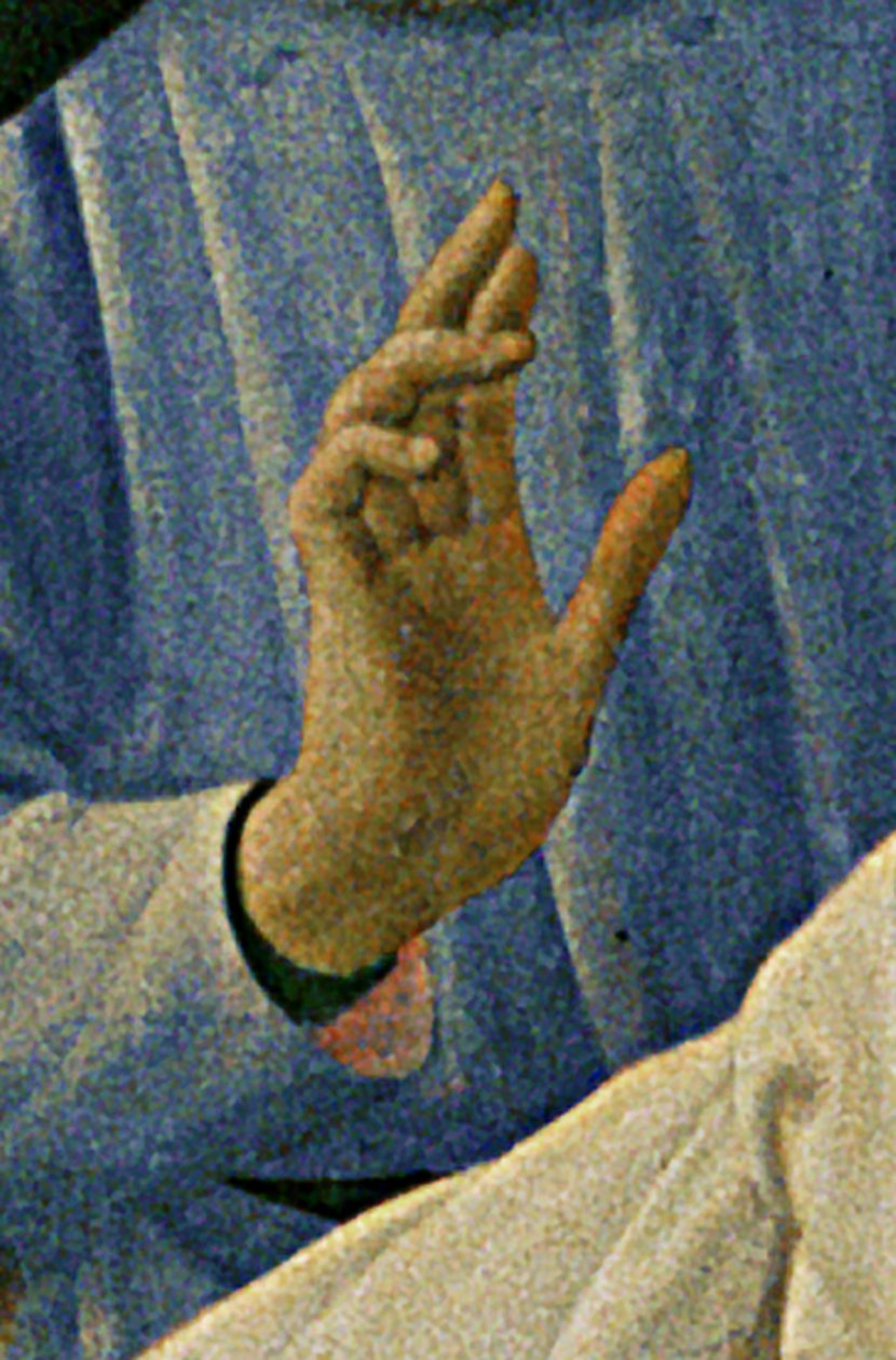 A Santa Trinita oltár részlete, kerete és csúcsai, Lorenzo Monaco (Piero di Giovanni) (1370-1425 körül), elkészült 1434 körül (tempera és arany a panelen) alkotó: Fra  Angelico