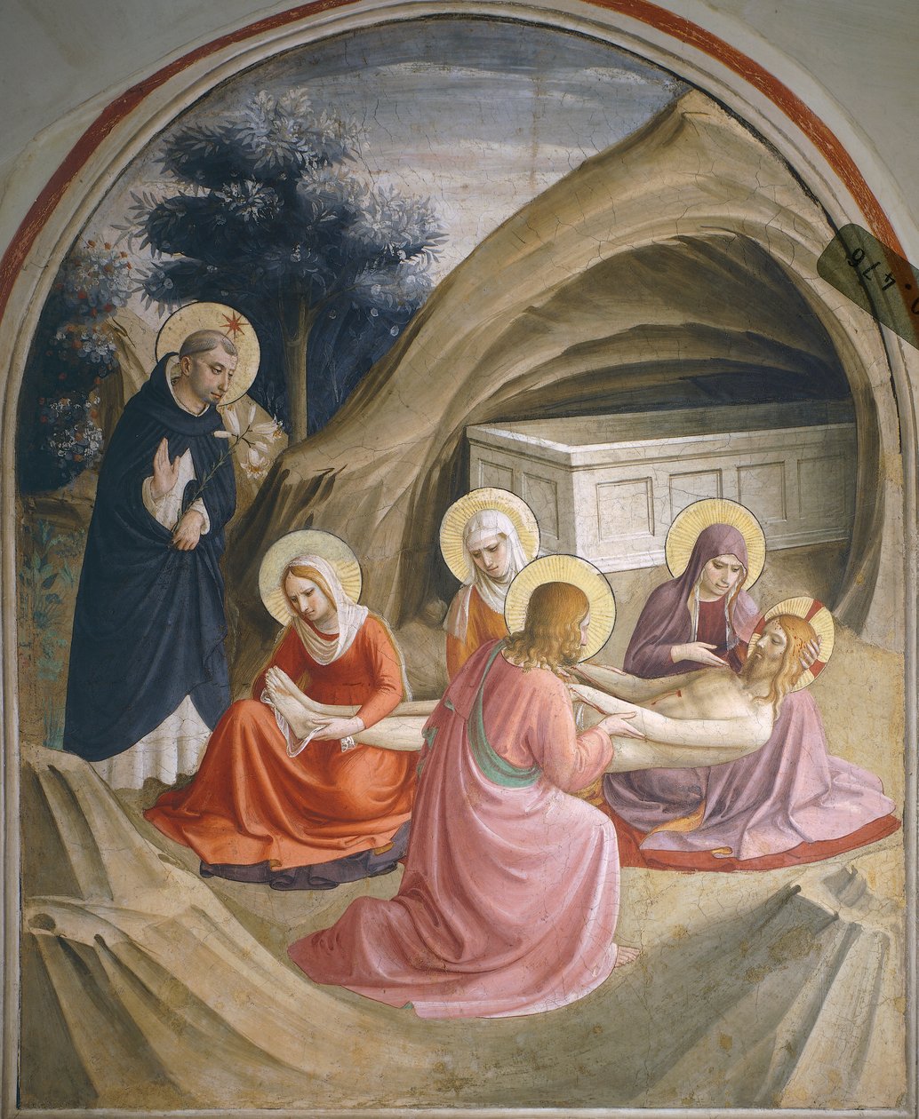 Krisztus siralma alkotó: Fra (c.1387 1455) Angelico